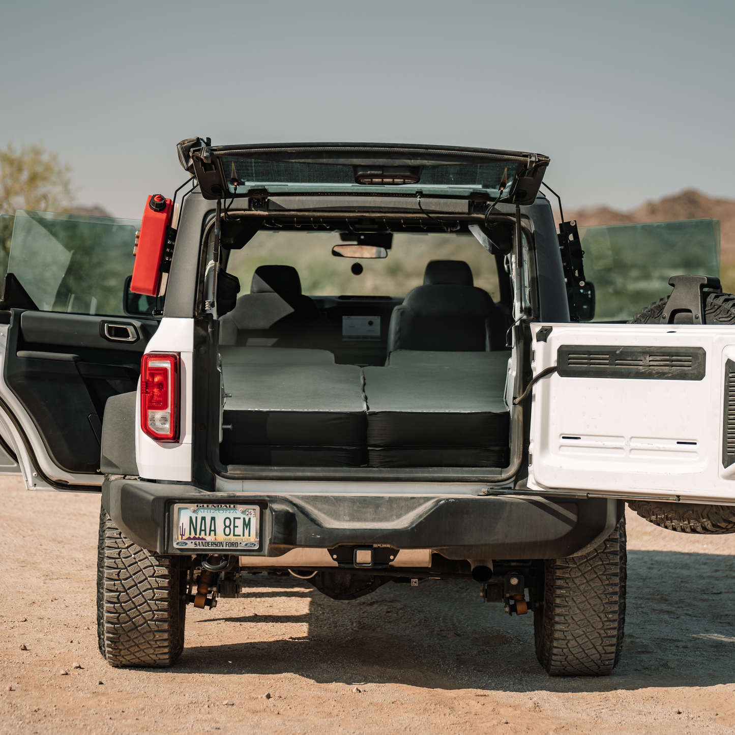 deepsleep Solo Camping Mat for 4 Door Ford Bronco