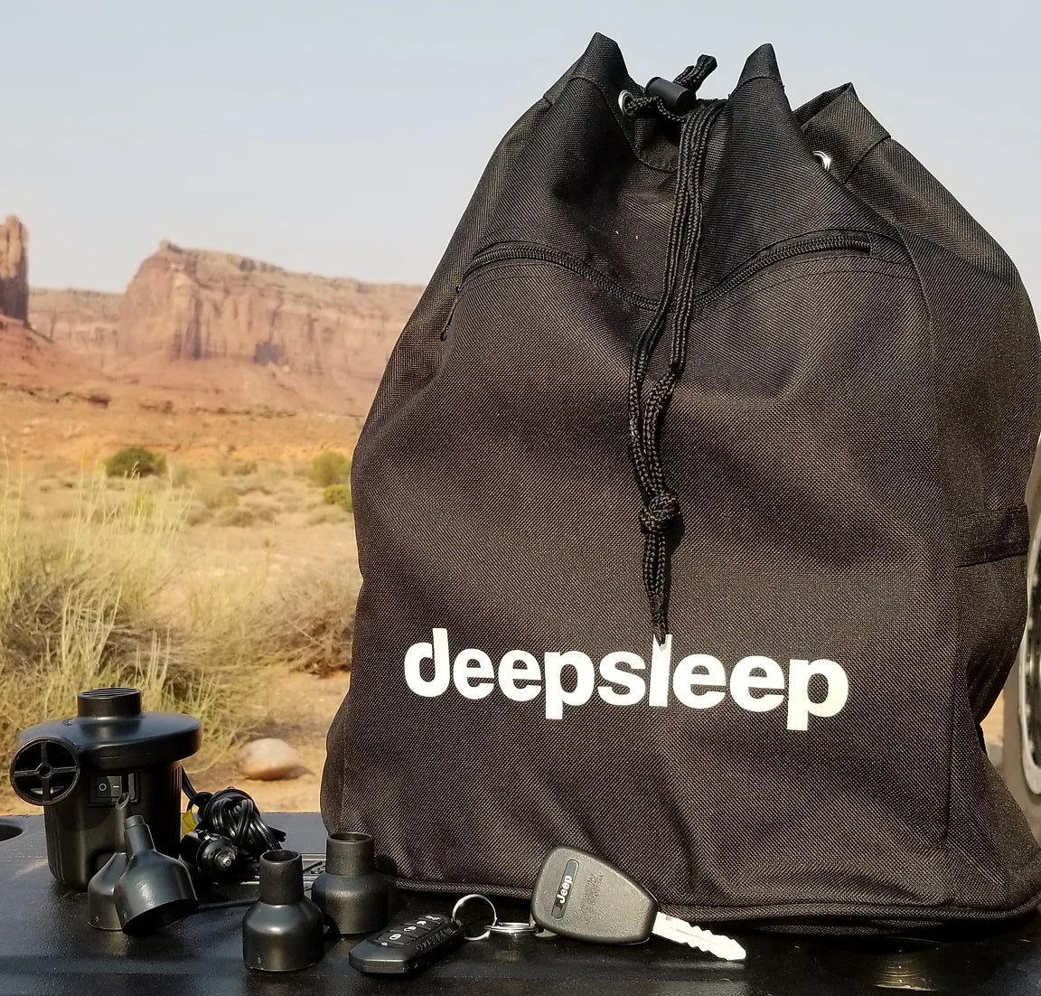 Jeep Wrangler Deepsleep air mattress