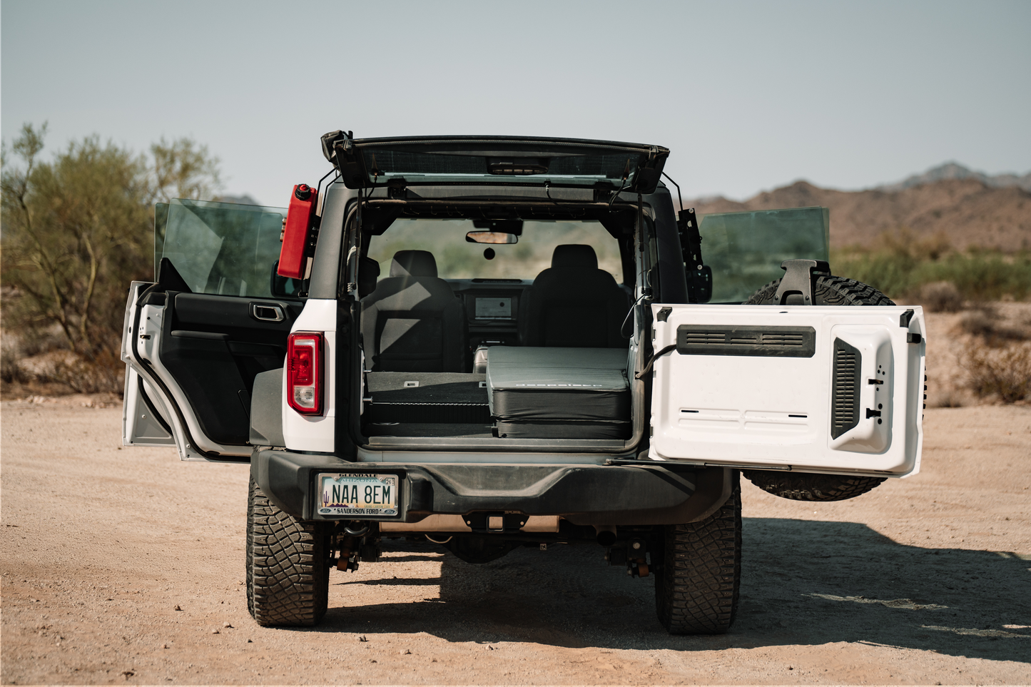 deepsleep Solo Camping Mat for 4 Door Ford Bronco