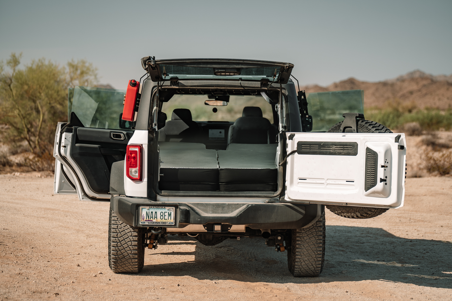 deepsleep Solo Camping Mat for 4 Door Ford Bronco