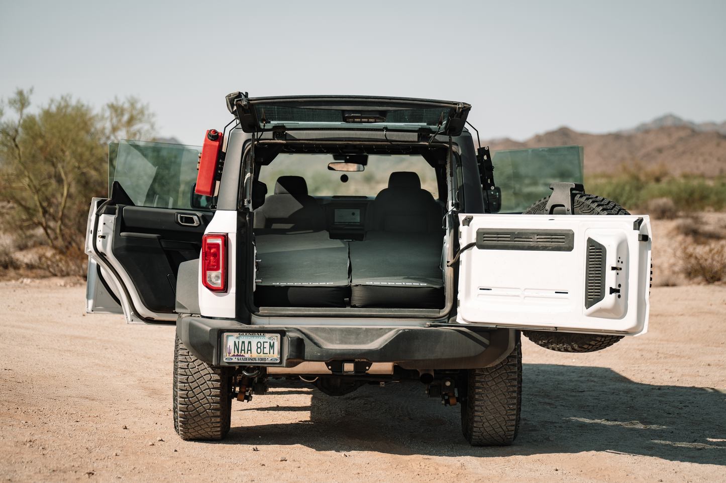 deepsleep Solo Camping Mat for 4 Door Ford Bronco