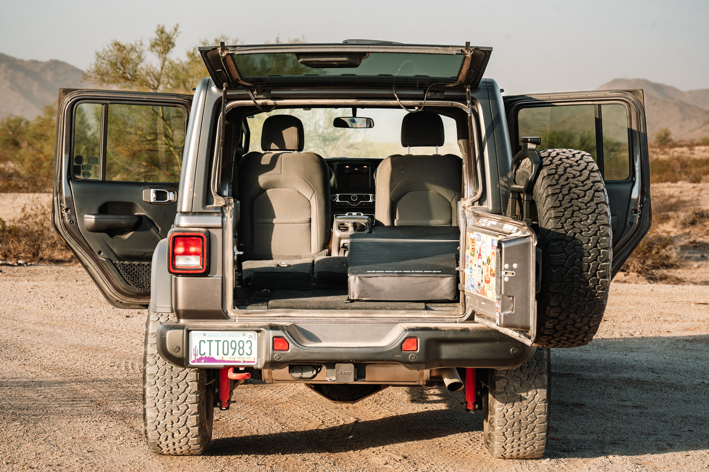 Deepsleep Solo Mat for 4 Door Jeep Wrangler