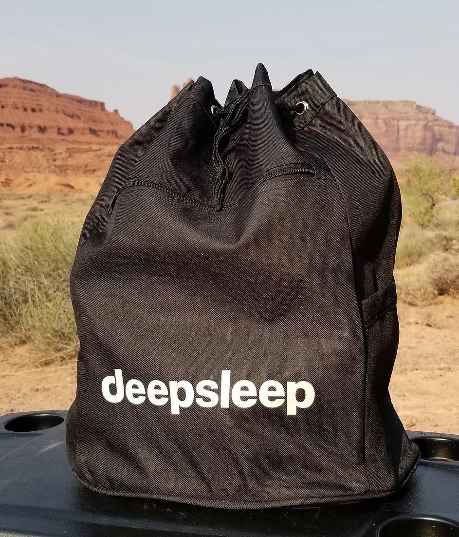 Deepsleep canvas carry bag (included with purchase of deepsleep mattress)